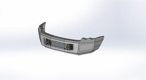 03-05 RAM 2500-3500 Front Bumper Flog Industries - TRUCKED UP - Truck Superstore