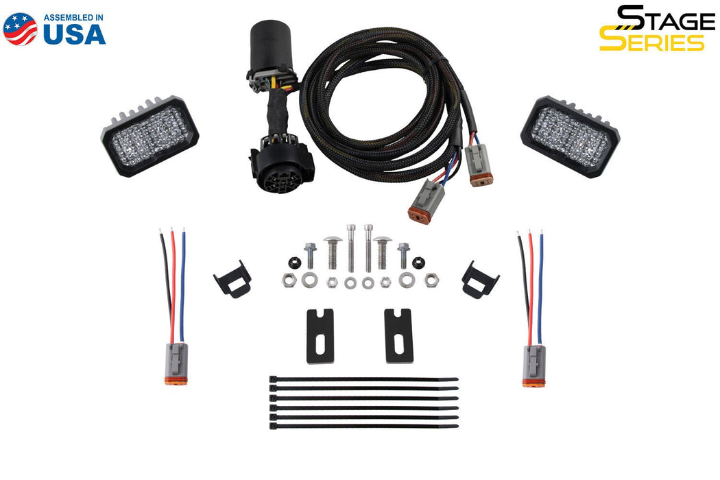 Stage Series Reverse Light Kit for 2024-Present Toyota Tacoma, C1 Pro Diode Dynamics - TRUCKED UP - Truck Superstore