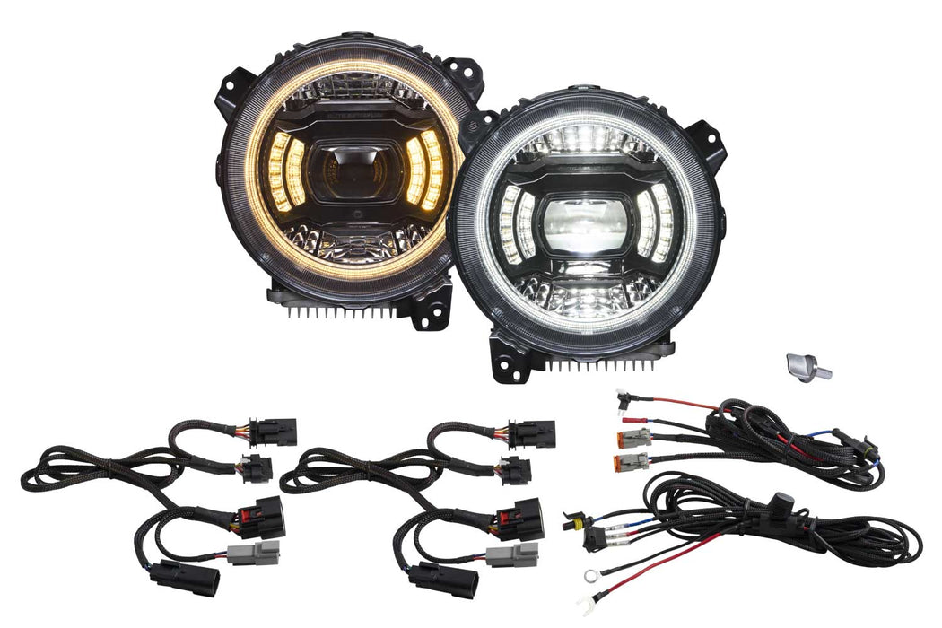 Elite Max LED Headlamps for 2018-Present Jeep JL Wrangler and 2020-Present Jeep Gladiator Diode Dynamics - TRUCKED UP - Truck Superstore