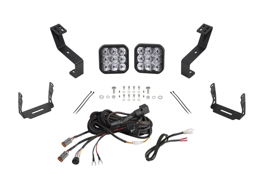 SS5 Bumper LED Pod Light Kit for 2019-Present Ram, Pro White Driving Diode Dynamics - TRUCKED UP - Truck Superstore