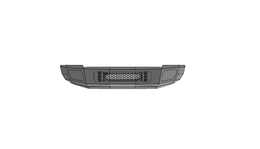 10-18 RAM 4500-5500 Front Bumper Flog Industries - TRUCKED UP - Truck Superstore