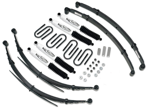 3 Inch Lift Kit 73-87 Chevy Truck/GMC Truck/Suburban/3/4 Ton 4WD Heavy Duty w/ SX8000 Shocks Fits Models w/52 Inch long Rear Springs Tuff Country - TRUCKED UP - Truck Superstore