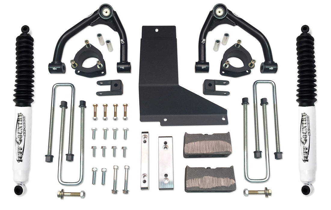 4 Inch Lift Kit 07-13 Silverado/Sierra 1500 w/ SX8000 Shocks Tuff Country - TRUCKED UP - Truck Superstore