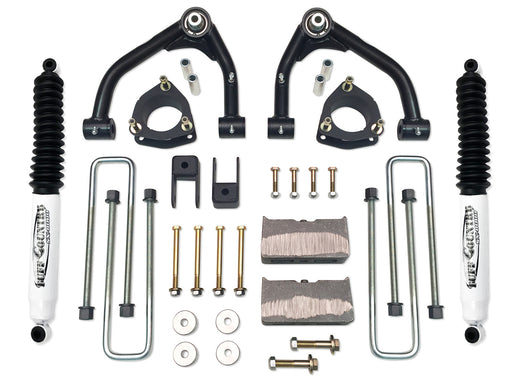 4 Inch Uni Lift Kit 14-18 Silverado/Sierra 1500 4WD w/ SX8000 Shocks Fits Models with 1 Piece OE Cast Steel Upper Arms Tuff Country - TRUCKED UP - Truck Superstore