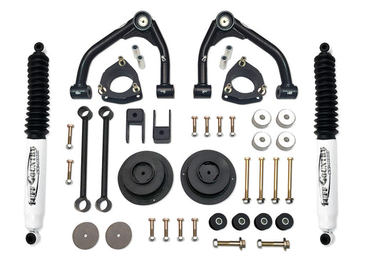 4 Inch Lift Kit 14-18 Chevy Suburban/Tahoe/GMC Yukon/Yukon XL 1500 w/ SX8000 Shocks Fits Models w/One Piece Cast Steel Upper Control Arms Tuff Country - TRUCKED UP - Truck Superstore