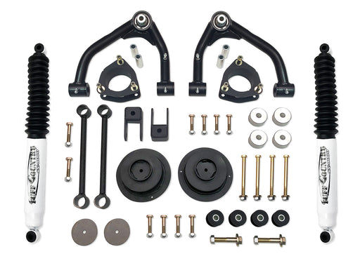 4 Inch Uni Ball Lift Kit 14-18 Chevy Suburban/Tahoe/GMC Yukon XL/GMC Yukon 1500 w/ SX8000 Shocks Fits Models w/aluminum factory Upper Control Arms or Two Piece Stamped Steel  Tuff Country - TRUCKED UP - Truck Superstore