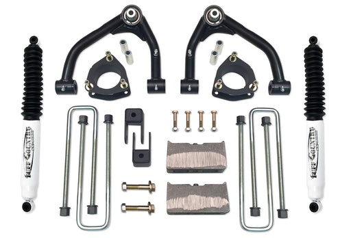 4 Inch Uni Ball Lift Kit 07-18 Silverado/Sierra 1500 2WD w/ SX8000 Shocks Fits Models with Aluminum OE Upper Control Arms or Stamped 2 Piece Steel Arms Tuff Country - TRUCKED UP - Truck Superstore