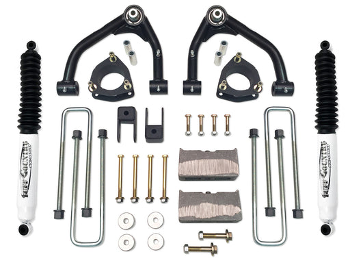 4 Inch Uni Ball Lift Kit 14-18 Silverado/Sierra 1500 4WD w/ SX8000 Shocks Fits Models with Aluminum OE Upper Control Arms or Stamped 2 Piece Steel Arms Tuff Country - TRUCKED UP - Truck Superstore