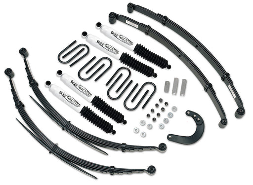 4 Inch Lift Kit 88-91 Chevy/GMC Suburban 3/4 Ton Heavy Duty w/ SX8000 Shocks Fits Models with 56 Inch long Rear Springs Tuff Country - TRUCKED UP - Truck Superstore