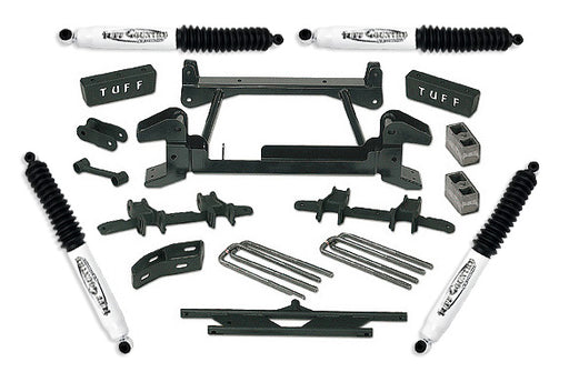 4 Inch Lift Kit 94-98 Chevy Tahoe/GMC Yukon 1500 4 Door w/ SX8000 Shocks Tuff Country - TRUCKED UP - Truck Superstore