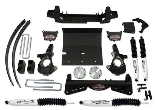 4 Inch Lift Kit 99-05 Silverado/Sierra 1500 w/ SX8000 Shocks w/multi Piece Sub Frame Tuff Country - TRUCKED UP - Truck Superstore