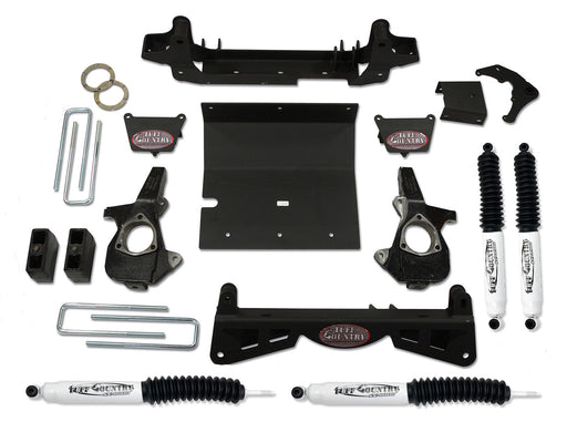 4 Inch Lift Kit 01-06 Silverado/Sierra 1500HD w/ SX8000 Shocks w/3 Piece Sub Frame Tuff Country - TRUCKED UP - Truck Superstore