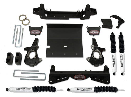 4 Inch Lift Kit 01-10 Silverado/Sierra 2500HD w/ SX8000 Shocks w/3 Piece Sub Frame Tuff Country - TRUCKED UP - Truck Superstore