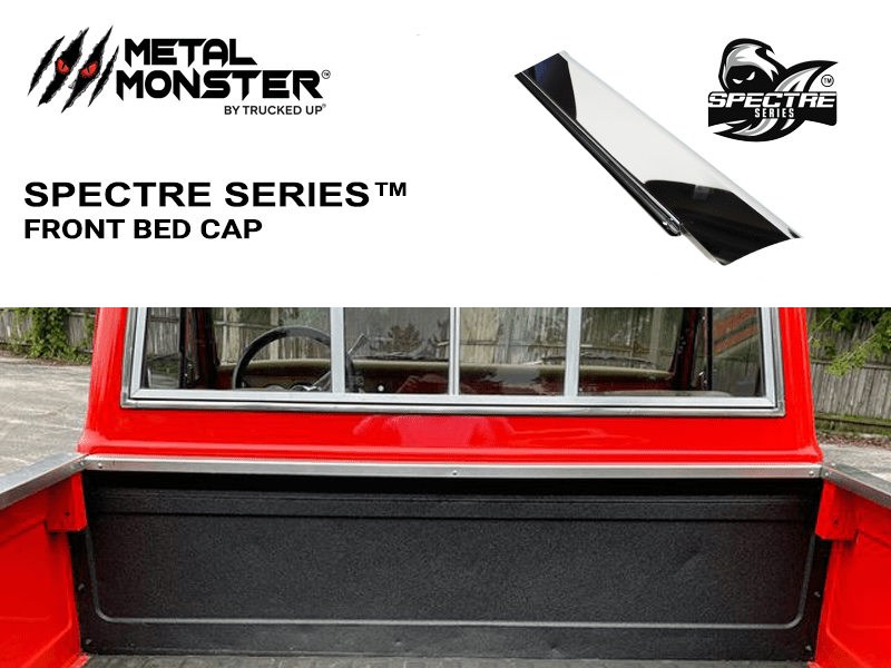 1967 - 1972 Chevrolet \ GMC Stainless Steel Front Bed Cap - TRUCKED UP - Truck Superstore