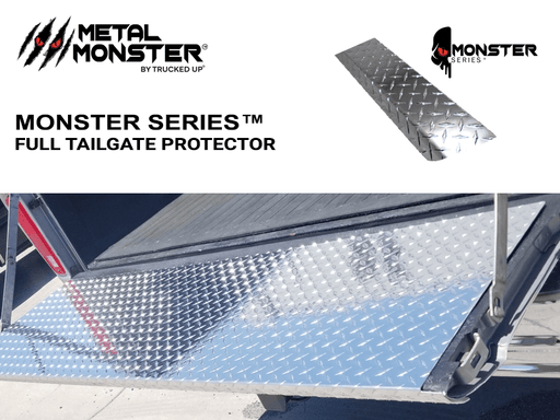 1973 - 1979 Ford Diamond Plate Full Tailgate Protector - TRUCKED UP - Truck Superstore
