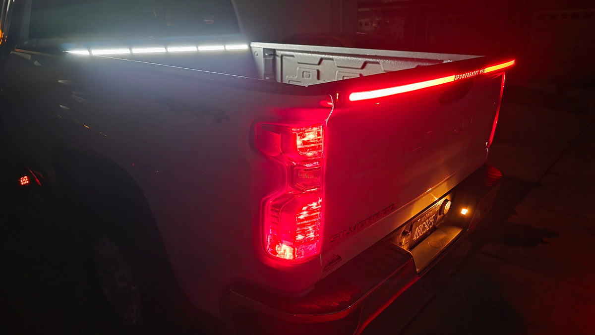 PSM PALADIN -  REVEAL SERIES - Truck Bed Lighting / Front Bed Rail Protector