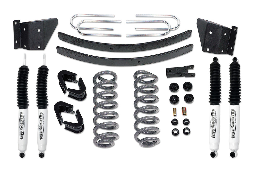 4 Inch Performance Lift Kit 73-79 Ford F150 w/ SX8000 Shocks Fits Models with 2.5 Inch wide Rear Springs Tuff Country - TRUCKED UP - Truck Superstore