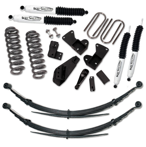4 Inch Lift Kit 81-96 Ford F150/Bronco 4 Inch Lift Kit with Rear Leaf Springs and SX8000 Shocks Tuff Country - TRUCKED UP - Truck Superstore