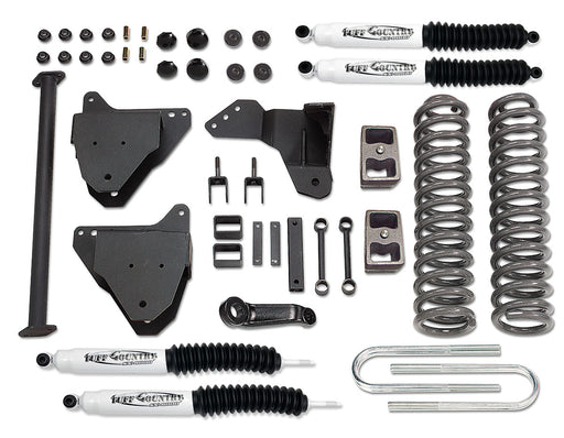 5 Inch Lift Kit 05-07 Ford F250/F350 Super Duty with Replacement Radius Arm Drop Brackets and SX8000 Shocks Tuff Country - TRUCKED UP - Truck Superstore