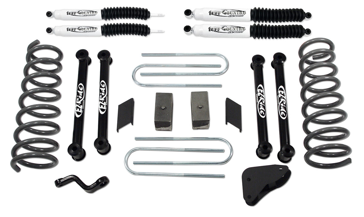 4.5 Inch Lift Kit 03-07 Dodge Ram 2500/3500 w/Coil Springs and SX8000 Shocks Fits Vehicles Built June 30 2007 and Earlier Tuff Country - TRUCKED UP - Truck Superstore