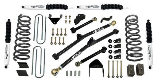 4.5 Inch Long Arm Lift Kit 07-08 Dodge Ram 2500/3500 with Coil Springs and SX8000 Shocks Fits Vehicles Built July 1 2007 and Later Tuff Country - TRUCKED UP - Truck Superstore