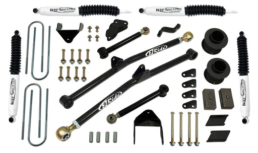 4.5 Inch Long Arm Lift Kit 07-08 Dodge Ram 2500/3500 w/ SX8000 Shocks Fits Vehicles Built July 1 2007 and Later Tuff Country - TRUCKED UP - Truck Superstore