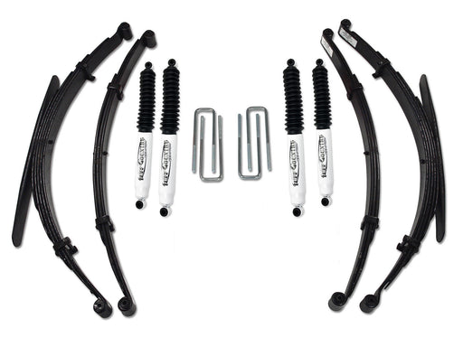 4 Inch Lift Kit 69-93 Dodge Truck/Ramcharger 1/2 Ton & 3/4 Ton with Rear Springs and SX8000 Shocks Tuff Country - TRUCKED UP - Truck Superstore