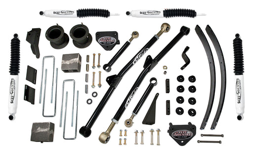 4.5 Inch Long Arm Lift Kit 99-99 Dodge Ram 1500 w/ SX8000 Shocks Fits vehicle built April 1 1999 to Dec 31 1999 Tuff Country - TRUCKED UP - Truck Superstore