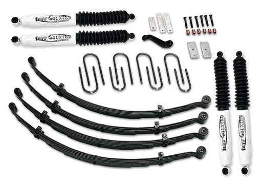 4 Inch Suspension Lift Kit 76-86 Jeep CJ5/CJ7 EZ-Ride w/ SX8000 Shocks Tuff Country - TRUCKED UP - Truck Superstore