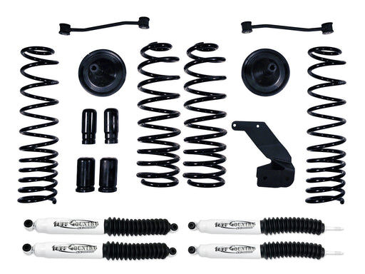 3 Inch Lift Kit 07-18 Jeep Wrangler JK 2 Door w/ SX8000 Shocks Tuff Country - TRUCKED UP - Truck Superstore