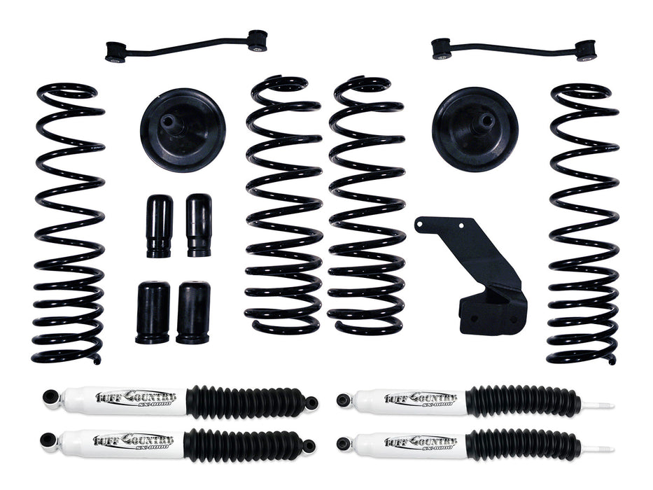 3 Inch Lift Kit 07-18 Jeep Wrangler JK 4 Door w/ SX8000 Shocks Tuff Country - TRUCKED UP - Truck Superstore