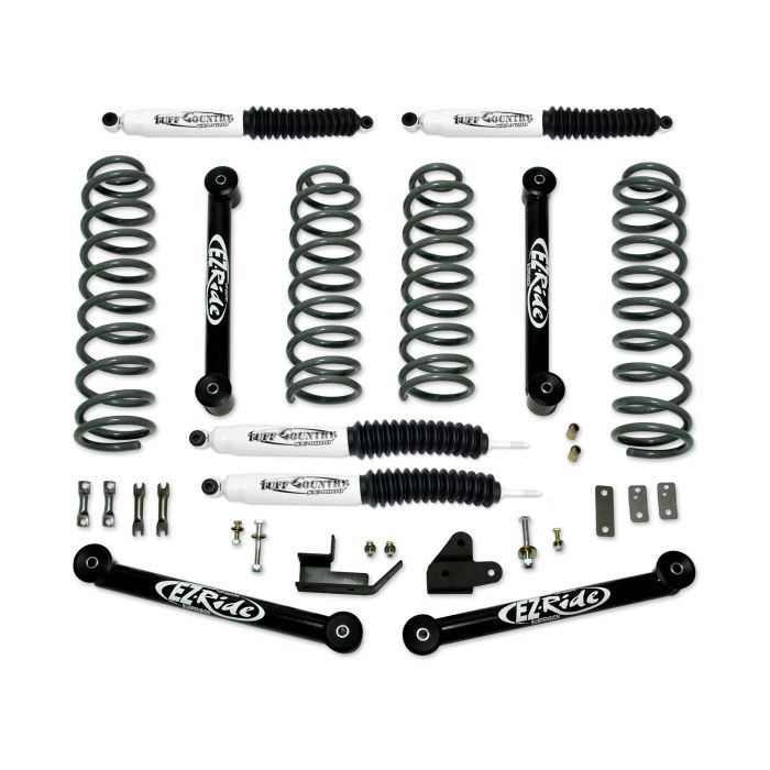 3.5 Inch Lift Kit 92-98 Jeep Grand Cherokee w/ SX8000 Shocks Tuff Country - TRUCKED UP - Truck Superstore