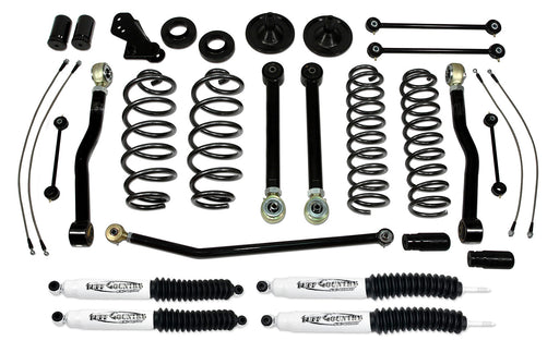 4 Inch Lift Kit 07-18 Jeep Wrangler JK 4 Door Only Lift Kit EZ-Flex w/ SX8000 Shocks Tuff Country - TRUCKED UP - Truck Superstore