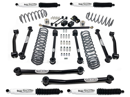4 Inch Lift Kit 18-19 Jeep Wrangler JLU 4 Door Models Only w/ SX8000 Shocks Tuff Country - TRUCKED UP - Truck Superstore
