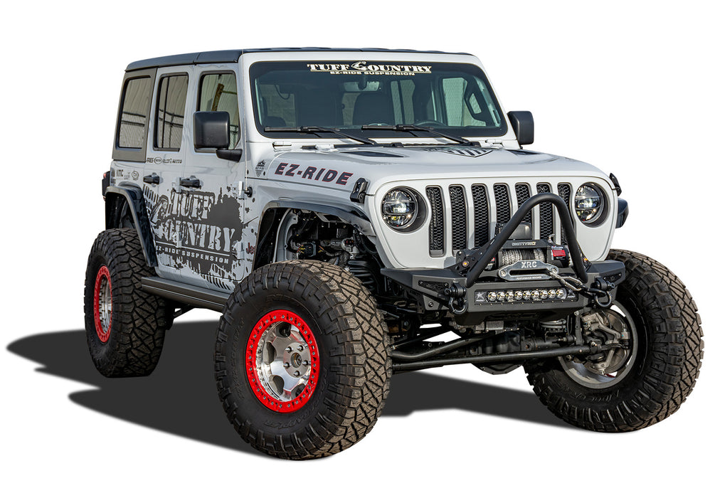 4 Inch Lift Kit 18-19 Jeep Wrangler JLU 4 Door Models Only w/ SX8000 Shocks Tuff Country - TRUCKED UP - Truck Superstore