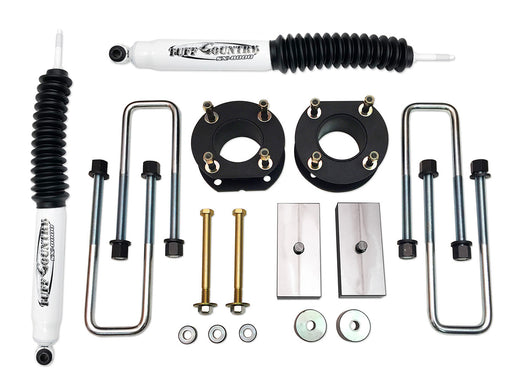 3 Inch Lift Kit 07-Up Toyota Tundra 4x4 & 2WD 3 Inch Front / 1 Inch Rear Lift Kit w/ SX8000 Shocks No Strut Disassembly Excludes TRD Pro Tuff Country - TRUCKED UP - Truck Superstore