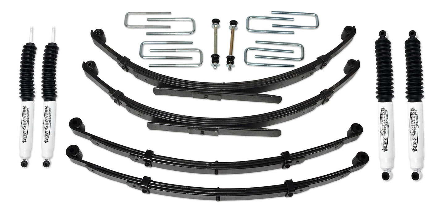 3.5 Inch Lift Kit 79-85 Toyota Truck with Rear Leaf Springs w/ SX8000 Shocks Tuff Country - TRUCKED UP - Truck Superstore