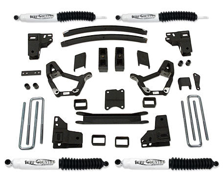 4 Inch Lift Kit 86-95 Toyota Truck 86-89 Toyota 4Runner w/ SX8000 Shocks Fits Models with 3.75 Inch wide Rear u-bolts Tuff Country - TRUCKED UP - Truck Superstore