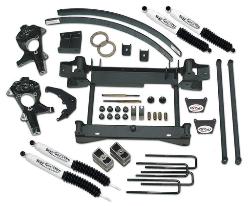 6 Inch Lift Kit 99 - 05 Silverado/Sierra 1500 w/1 Piece Sub Frame w/ SX8000 Shocks Tuff Country - TRUCKED UP - Truck Superstore
