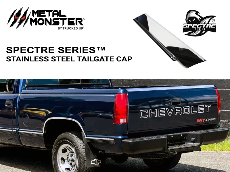 1988-1998 Chevrolet \ GMC Stainless Steel Tailgate Cap