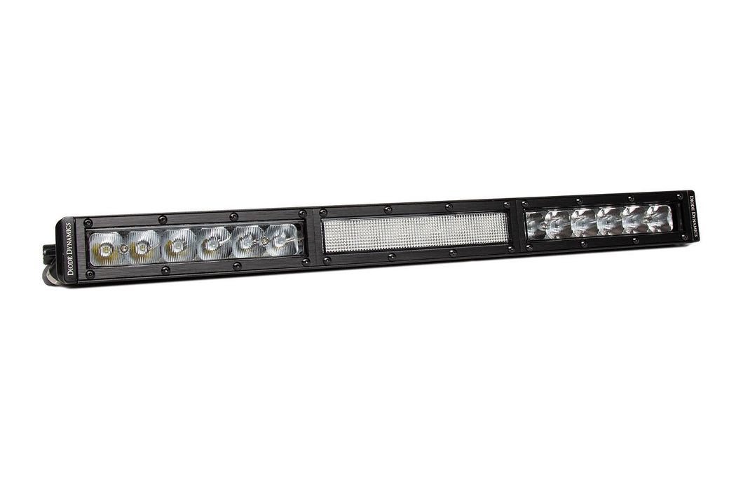 18 Inch LED Light Bar  Single Row Straight Clear Combo Each Stage Series Diode Dynamics - TRUCKED UP - Truck Superstore