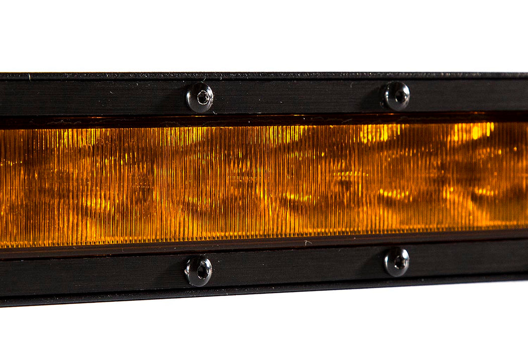 12 Inch LED Light Bar  Single Row Straight Amber Wide Pair Stage Series Diode Dynamics - TRUCKED UP - Truck Superstore