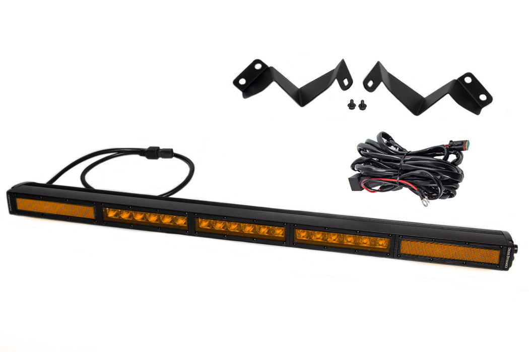 SS30 Stealth Lightbar Kit for 2016-2021 Toyota Tacoma, Amber Combo - TRUCKED UP - Truck Superstore