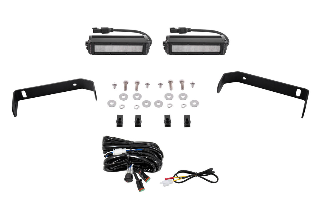 SS6 LED Lightbar Kit for 2019-2021 Ford Ranger, White Wide - TRUCKED UP - Truck Superstore