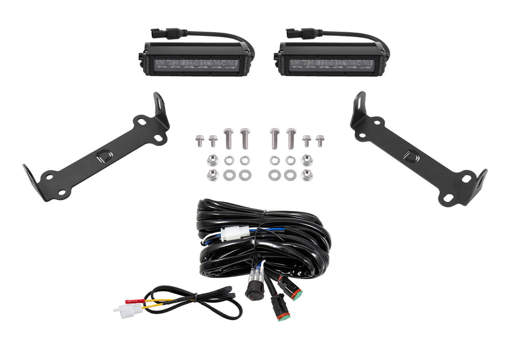 Stage Series SAE/DOT LED Lightbar Kit for 2014-2021 Toyota 4Runner White SAE/DOT Wide