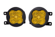 SS3 LED Fog Light Kit for 2005-2007 Ford Freestyle Yellow SAE Fog Pro w/ Backlight Diode Dynamics - TRUCKED UP - Truck Superstore