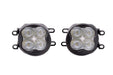 SS3 LED Fog Light Kit for 2016-2021 Toyota Tacoma White SAE Fog Pro w/ Backlight Diode Dynamics - TRUCKED UP - Truck Superstore
