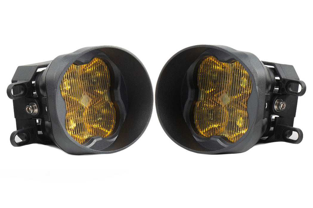 SS3 LED Fog Light Kit for 2016-2021 Toyota Tacoma White SAE Fog Pro w/ Backlight Diode Dynamics - TRUCKED UP - Truck Superstore