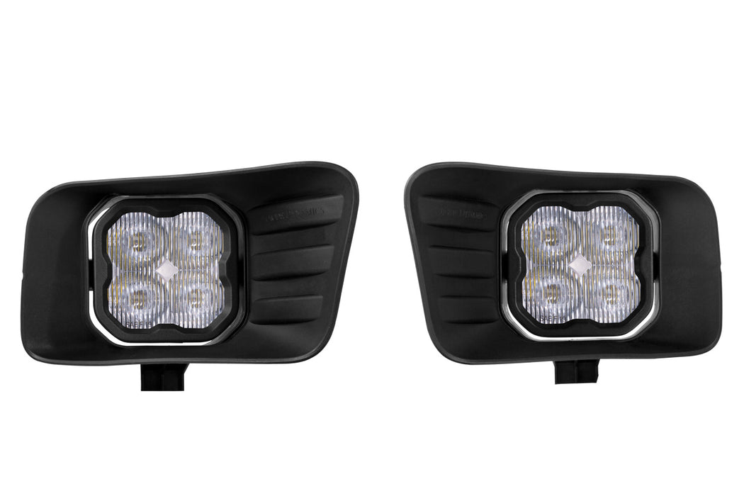 SS3 LED Fog Light Kit for 2009-2012 Ram 1500 White SAE Fog Pro w/ Backlight Diode Dynamics - TRUCKED UP - Truck Superstore