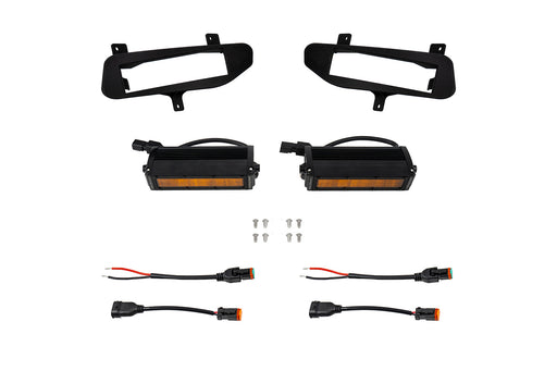 SS6 SAE/DOT Type NT Fog Light Kit Amber Two SS6 Light Bars (26.6 watts) 3569 Amber SAE Fog Diode Dynamics - TRUCKED UP - Truck Superstore